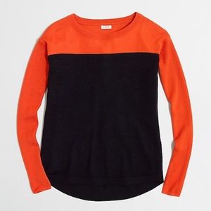 J Crew Colorblock Sweater